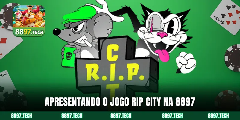 Apresentando o jogo RIP City na 8897 