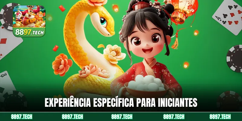 Experiência específica para iniciantes