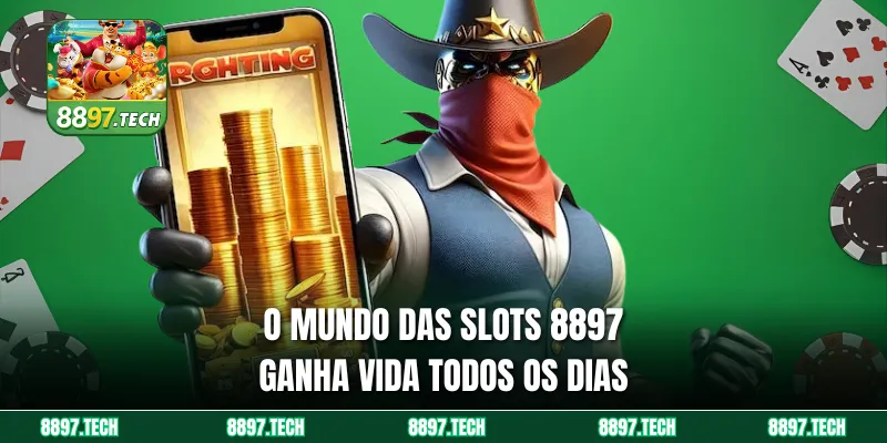 O mundo das Slots 8897 ganha vida todos os dias